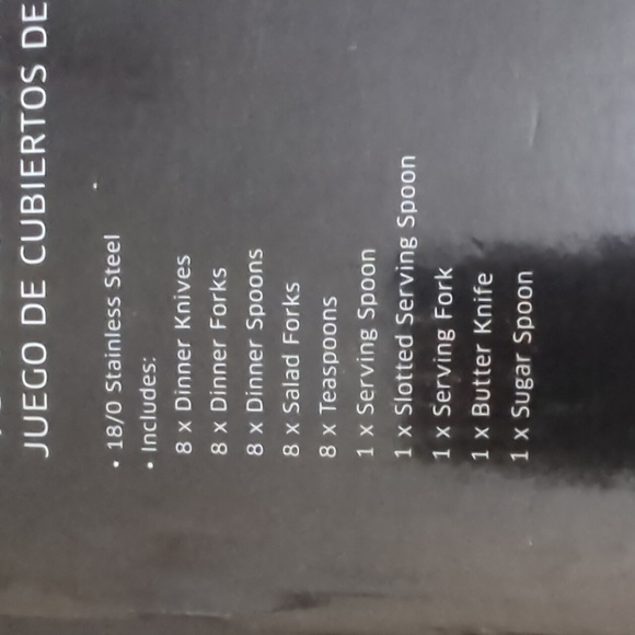 Crofton Chef's Collection 45 Piece Flatware Set - Picture 2 of 6